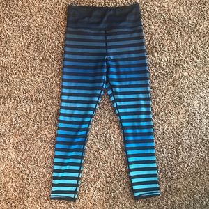 Zyia blue ombré 7/8 leggings